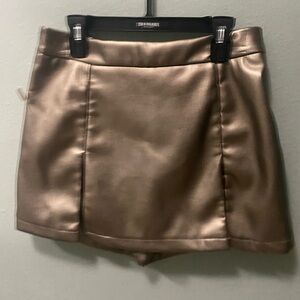 Metallic Skort